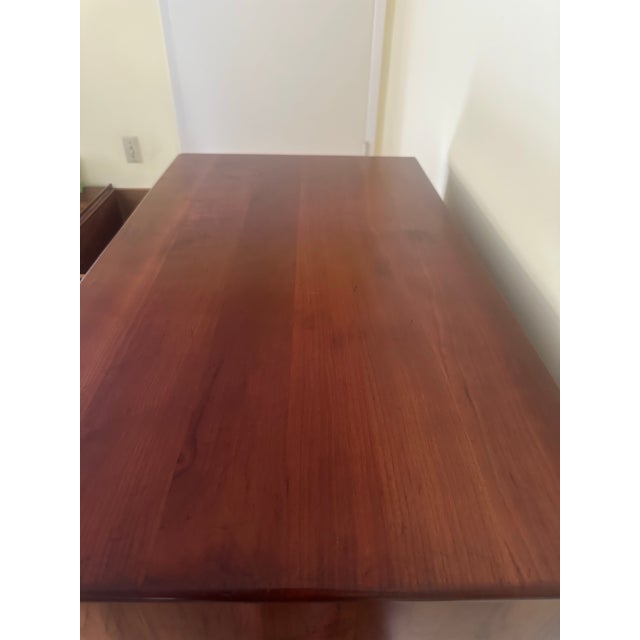 1950s 1950s L. & J. G. Stickley Solid Cherry Georgian 8-Drawer Highboy For Sale - Image 5 of 9