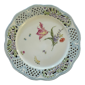 Hand-Painted Decorative Plate