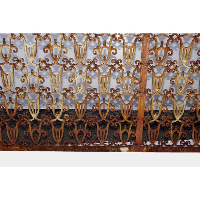 French Art Deco Grille For Sale In New York - Image 6 of 9