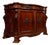 Napoleon III Mahogany Curved Buffet For Sale
