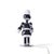 Metal Mid 20th Century Torino Mid Century Modern Robot Lamp For Sale - Image 7 of 10