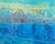 Blue Abstract Intaglio Print by Shoichi Hasegawa For Sale - Image 8 of 8