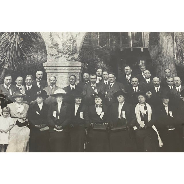 Antique California Historical "Assessors at Glenwood Mission Inn" Photo