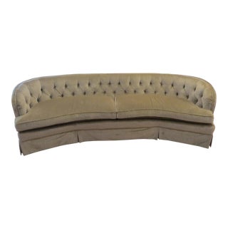 Vintage Hollywood Regency Style Sofa For Sale
