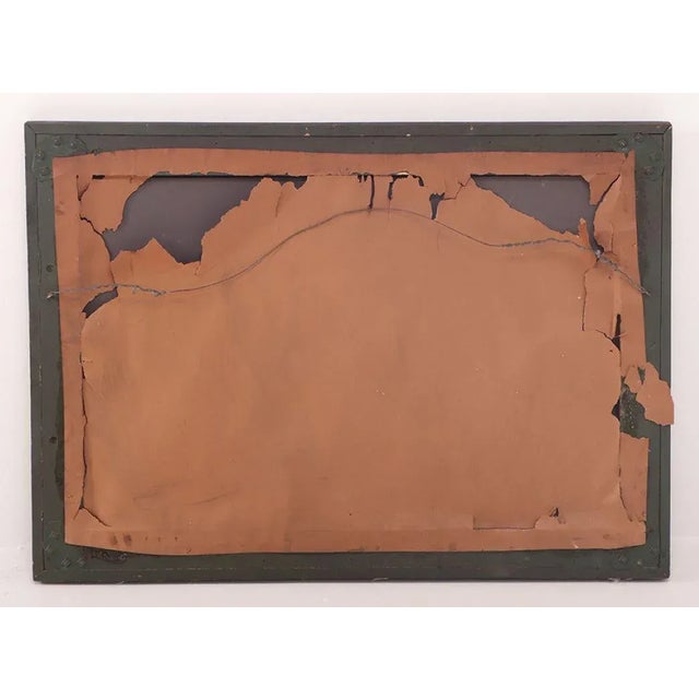 Equestrian Themed Carved Walnut Mirror for the Horse Lover Circa 1900. For Sale In Philadelphia - Image 6 of 6