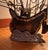 Amber Handmade Argentine Metal Sailboat Sculpture — Nautical Statement Piece, One of a Kind For Sale - Image 8 of 9