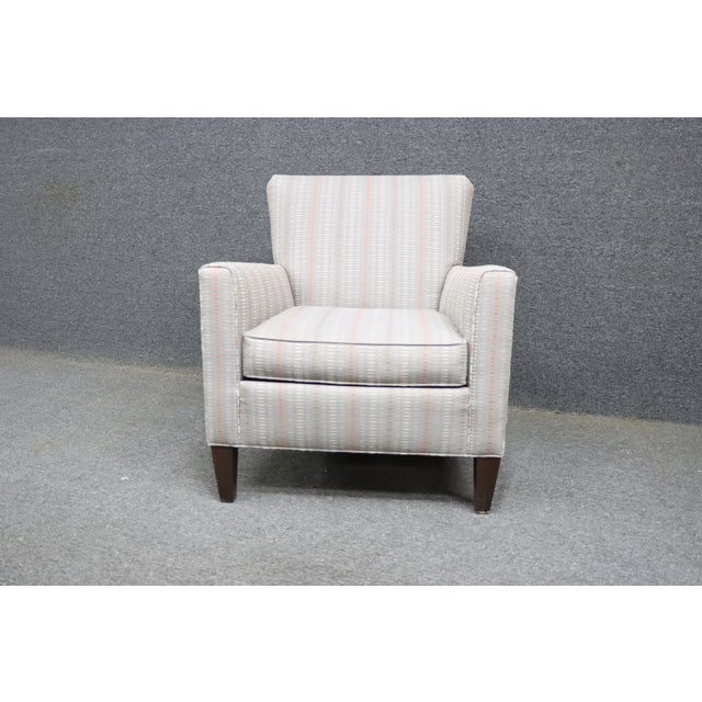 Ethan Allen Contemporary Club Chair For Sale - Image 10 of 12