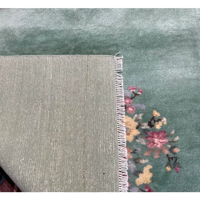 Antique Art Deco Chinese Rug, 3'1" X 5; For Sale - Image 4 of 9