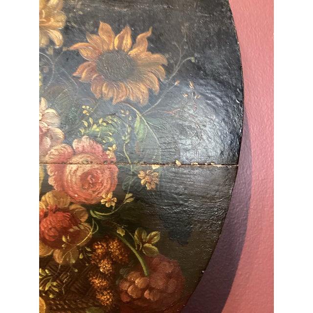 Late 18th Century Dutch School Still Life Painting With Monkey, Fruit, Flowers, and Birds - From the Collection of Iris Apfel For Sale - Image 9 of 9