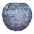 Czech Libochovice Blue Glass Ball Vase For Sale