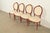 Karges Furniture Karges Style French Provincial Louis XV Brown Lacquered Dining Chairs, Set of Four For Sale - Image 4 of 12