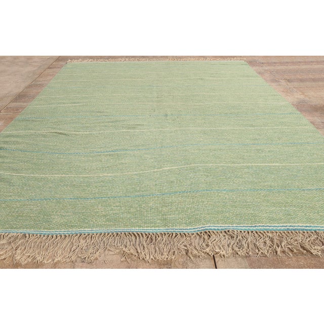 Vintage Swedish Rollakan Rug, 06'02 X 08'05 For Sale - Image 9 of 10