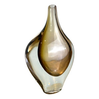 Vintage Vase by Asta Strömberg for Strömbergshyttan, 1950s For Sale