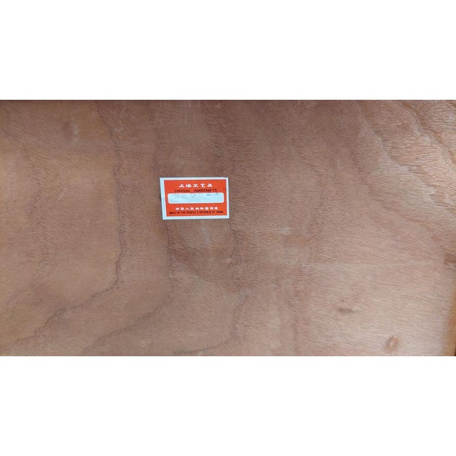 Chinese Inlaid Wooden Case Trunk, 1960s For Sale - Image 11 of 12