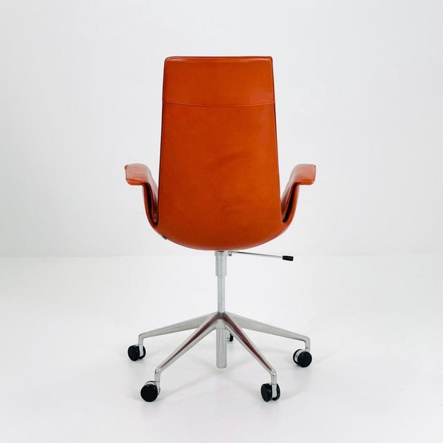Mid-Century Modern Tulip Desk Chair by Preben Fabricius & Jørgen Kastholm For Walter Knoll, 1970s For Sale - Image 5 of 11