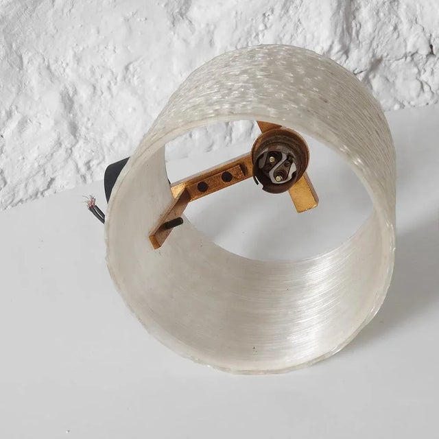 Black Mid-Century Modern Sconces by Jean Gandelin, France, 1960s, Set of 2 For Sale - Image 8 of 11