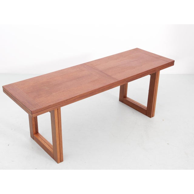 Scandinavian Coffee Table in Teak from Ansager Møbler, 1960s For Sale - Image 3 of 15