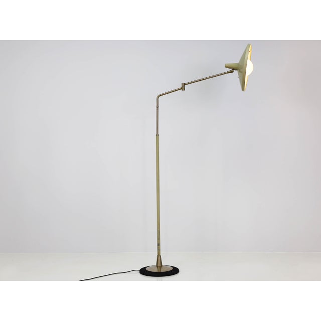 Model 4060 Adjustable Floor Lamp from Stilnovo, Italy, 1962, in Good conditions. Designed 1960 to 1969 This piece has an...