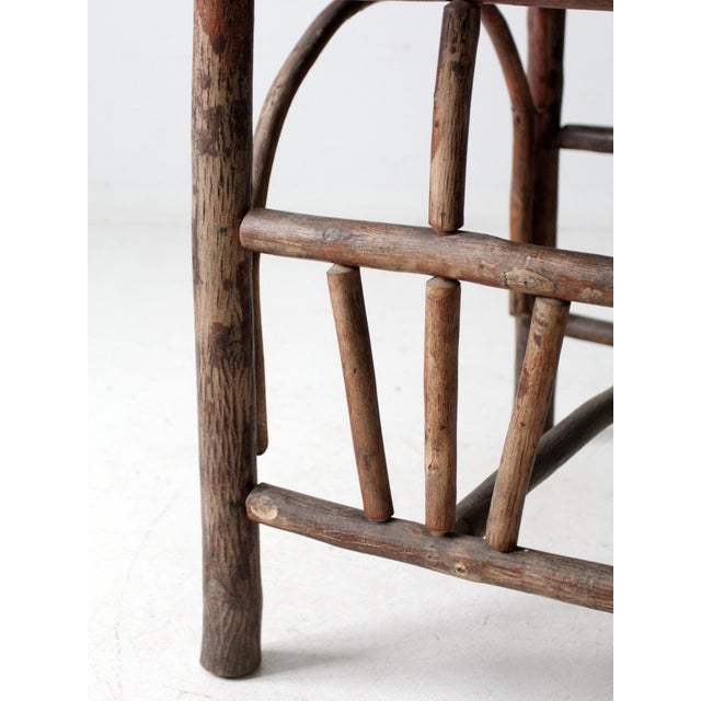 Antique Rustic Hickory Table For Sale - Image 17 of 18