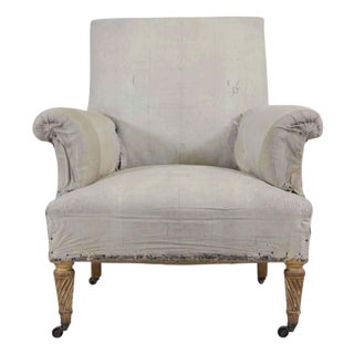 19th Century French chair, Ready to Upholster For Sale