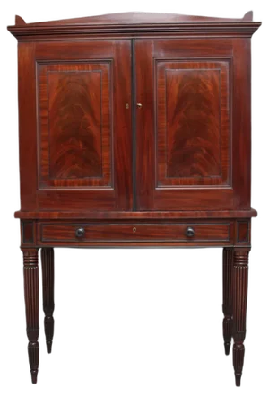Antique Mahogany Cabinet, 1830s