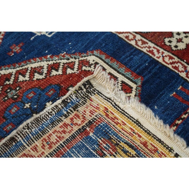 Antique Shirvan Rug 3'9'' X 7'3'' For Sale - Image 4 of 12