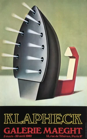 1980 Konrad Klapheck Maeght Gallery Poster