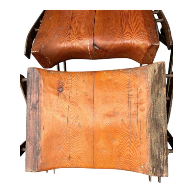 1970s Custom Brutalist Lounge Chair & Ottoman by Joshua Height- Set of 2 For Sale In San Francisco - Image 6 of 6