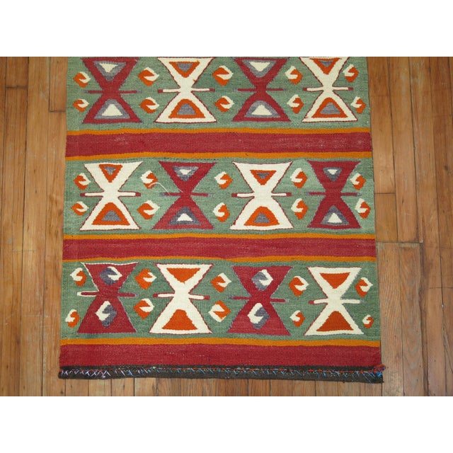 Early 21st Century Early 21st Century Rustic Turkish Kilim - 2'8" x 4'9" For Sale - Image 5 of 5