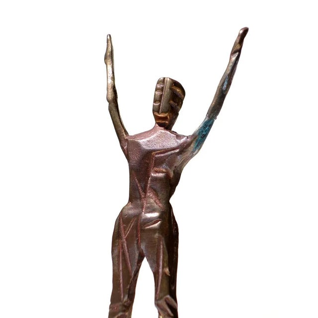 1970s Bronze Sculpture by Mario Rossello, 1970s For Sale - Image 5 of 8