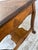 Wood Antique Tiger Oak Library Table For Sale - Image 7 of 8