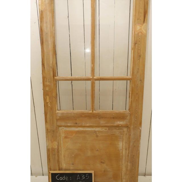 Late 19th Century Single Glass French Door For Sale - Image 4 of 5