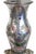 Metal Antique Asian Reverse Painted Mercury Glass Vase as Lamp For Sale - Image 7 of 13