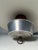 Mid 20th Century Large Vintage Modern Aluminum Hanging Pull Light Pendant For Sale - Image 5 of 8