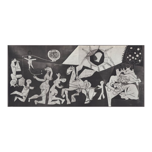 1954 Pablo Picasso Monotone Lithograph "La Paix" (The Peace) For Sale