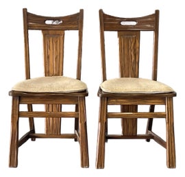 Example of A. Brandt Ranch Oak Furniture Accent Chairs