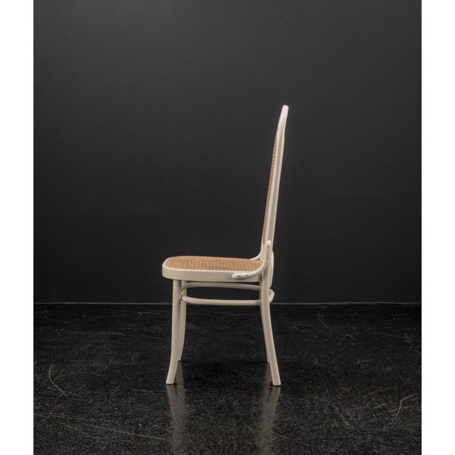 Lange Jan Chairs in White Bentwood from FMG Radomsko, 1940s, Set of 6 For Sale - Image 12 of 18