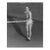1939 Drake University Iowa Pole Vaulter Black & White Photo For Sale