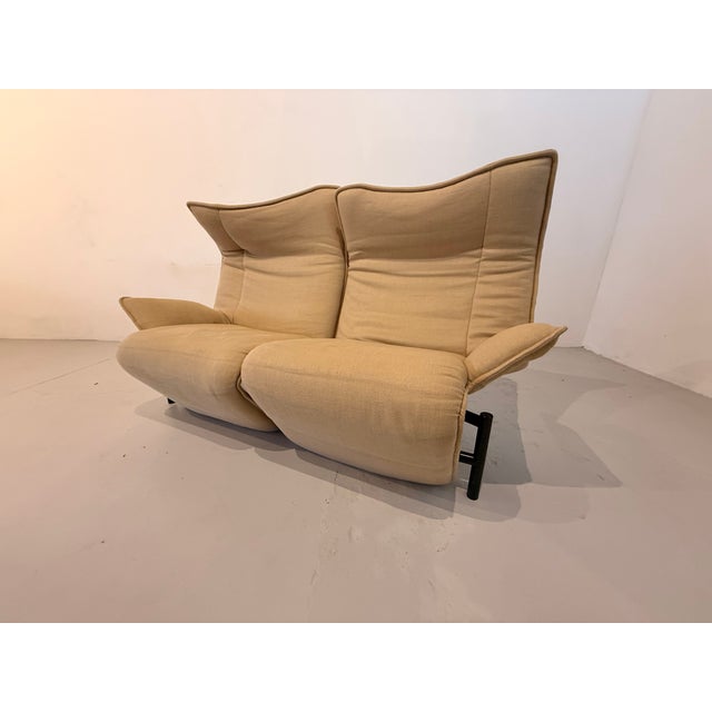 1980s Veranda 2-Seater Sofa from Cassina, 1980s For Sale - Image 5 of 10