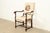 English Berkey & Gay Style Antique English Jacobean Carved Walnut Library Chair, Circa 1900 For Sale - Image 3 of 14
