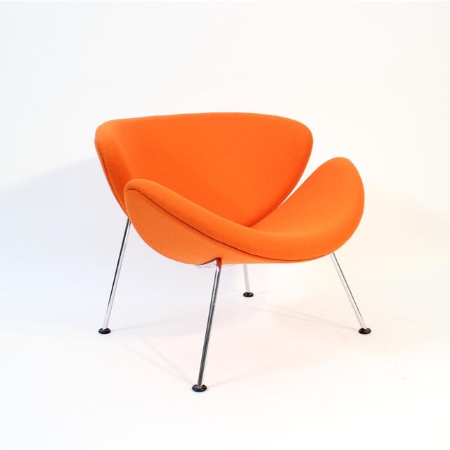 Mid-Century Modern Orange Slice Chair by Pierre Paulin for Artifort, 1980s For Sale - Image 3 of 15