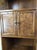 Wood Vintage Oak Wall Unit With Brass Hardware by Thomasville For Sale - Image 7 of 18