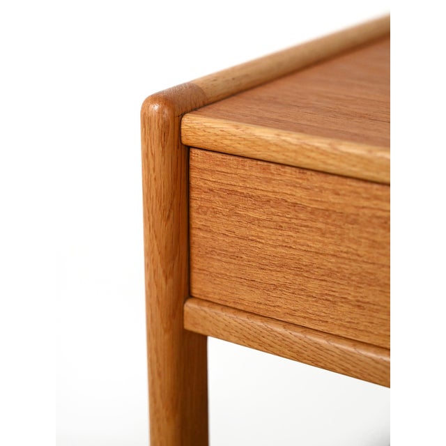 Brown Scandinavian Teak Bedside Tables, 1960s, Set of 2 For Sale - Image 8 of 13