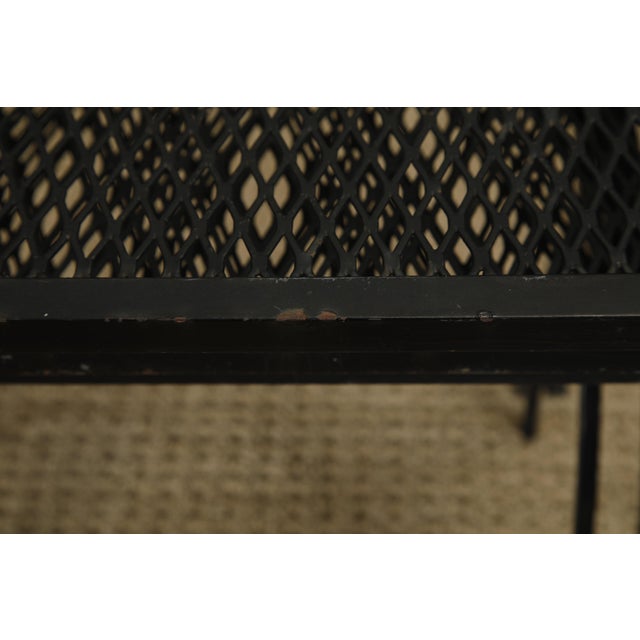 Vintage Tempestini for Salterini Style Mesh Metal Nesting Tables Set of 3, Circa Mid-Century For Sale - Image 11 of 13