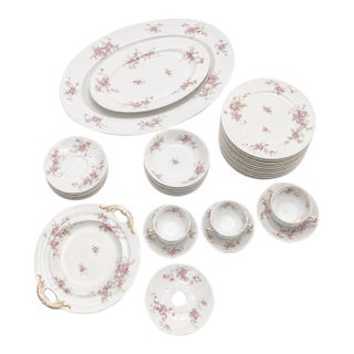 Antique Limoges Dinner Set - Set of 23 For Sale