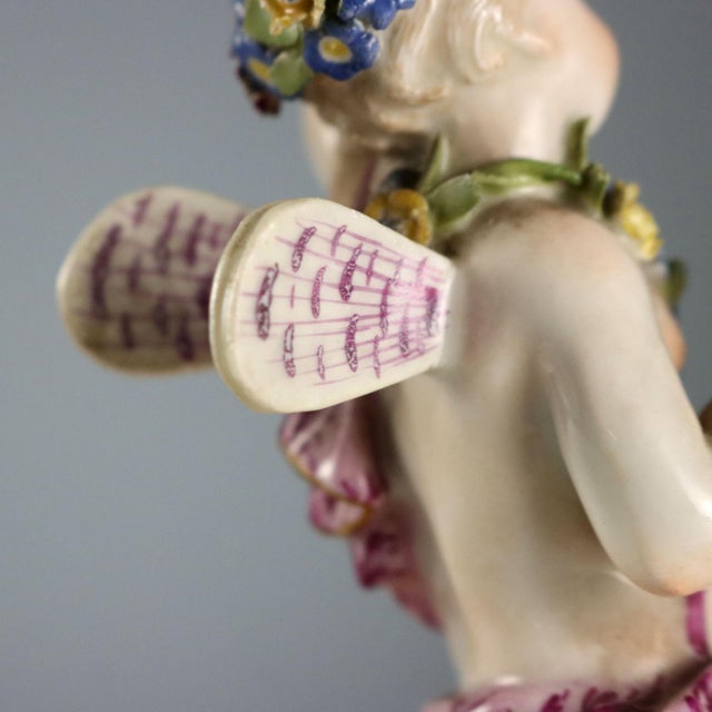 German Porcelain Figurines, Set of 3 For Sale - Image 6 of 14