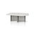Contemporary Brushed Steel & Transparent Opaque Resin Fossil Coffee Table by Daniel Nikolovski & Danu Chirinciuc for KABINET, 2019 For Sale - Image 3 of 17