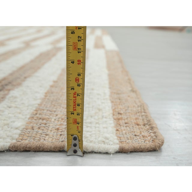 10x14Ft. Natural Wool & Jute Modern Premium Quality Rug For Sale - Image 12 of 18
