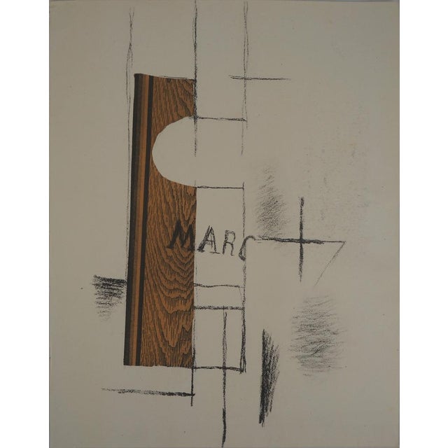 Georges Braque, Marc's Bottle, 1956, Stencil For Sale - Image 6 of 6
