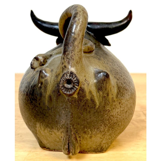 Jorge Mealha (1934–2021) Sculptural Steer / Bovine Form Portugal, late 20th C. For Sale - Image 15 of 16